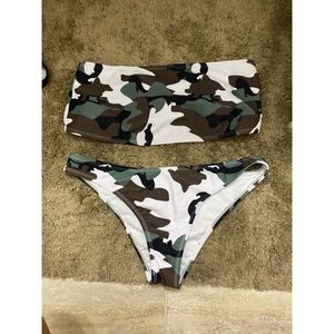 CAMO BATHING SUIT